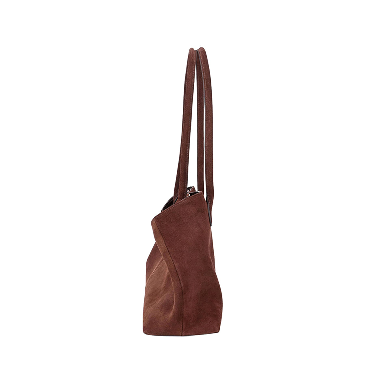 Suede Leather Tote Bag