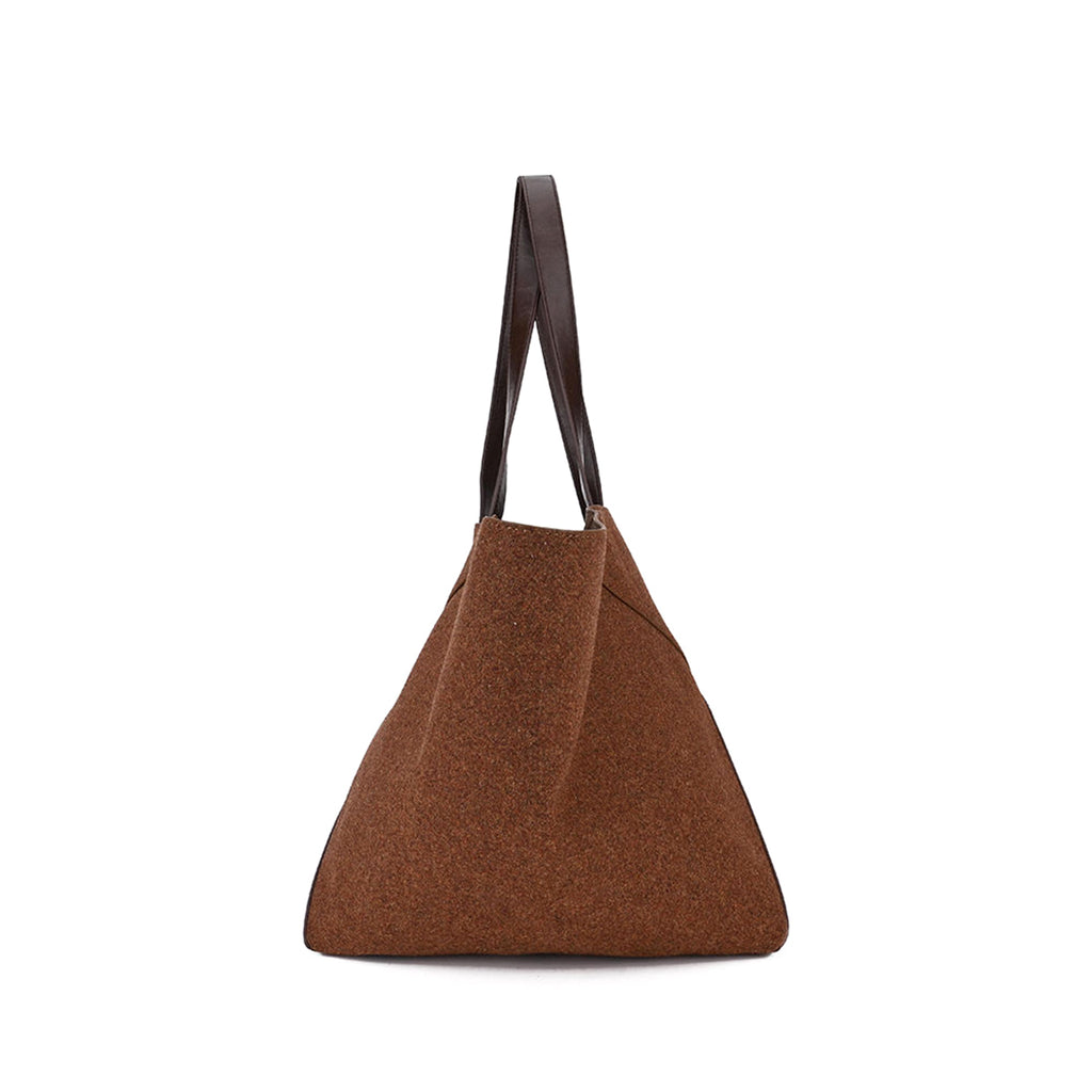 Luxury Vintage Leather Tote Bag