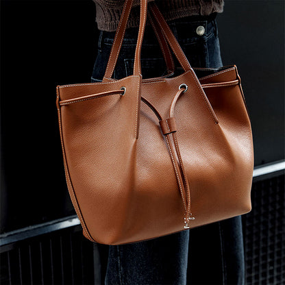Elegant Drawstring Tote Bag