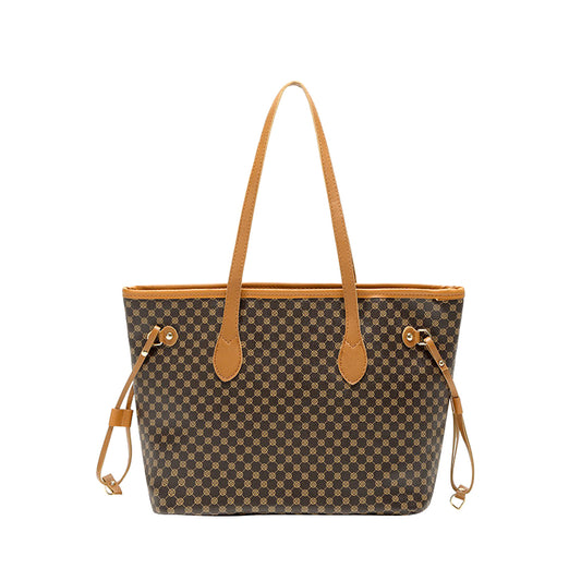 Letter Print Tote Bag