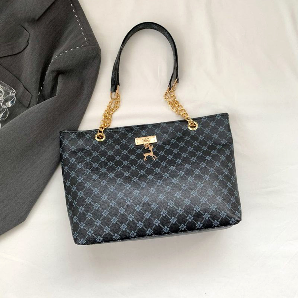 Casual Printed Tote Bag