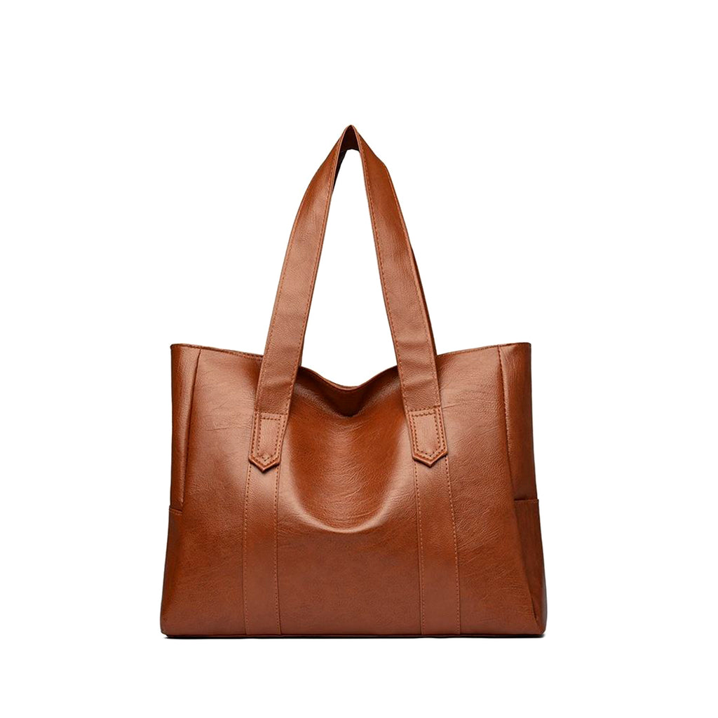 Vintage Soft PU Tote Bag