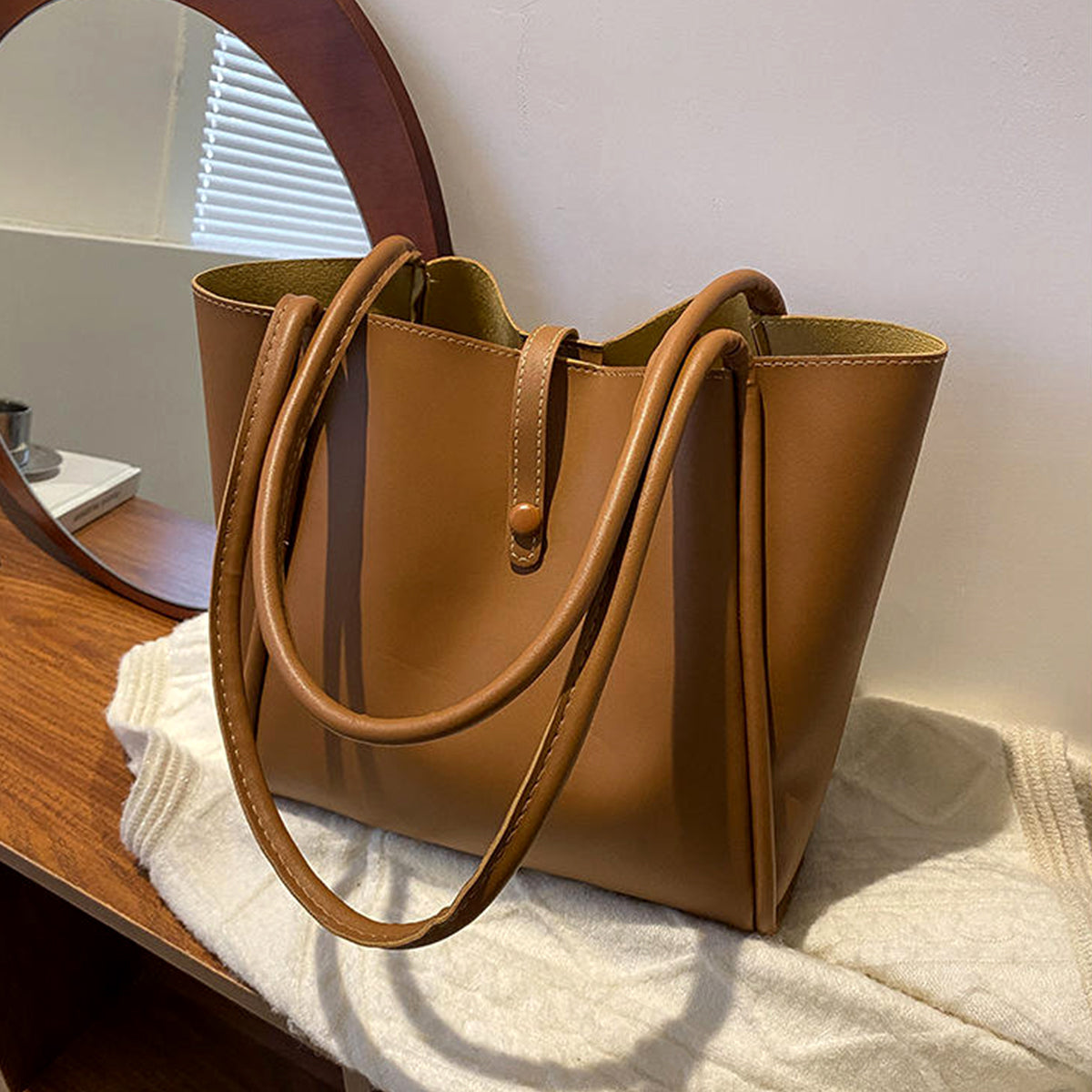 Vintage Shoulder Tote Bag