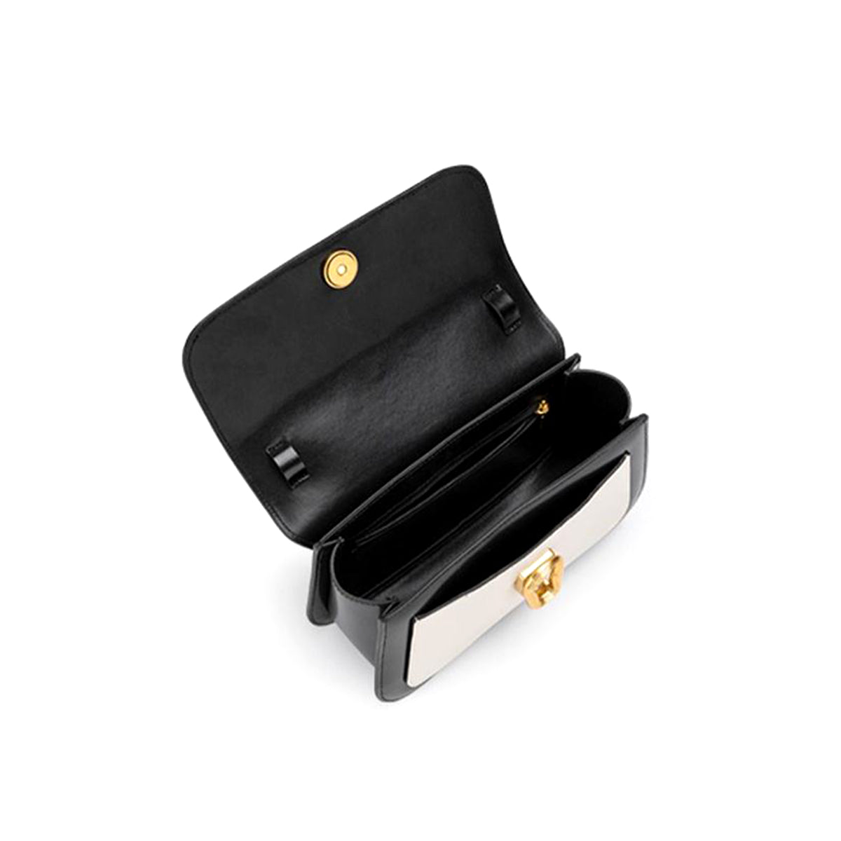 Color-Block Messenger Crossbody Bag