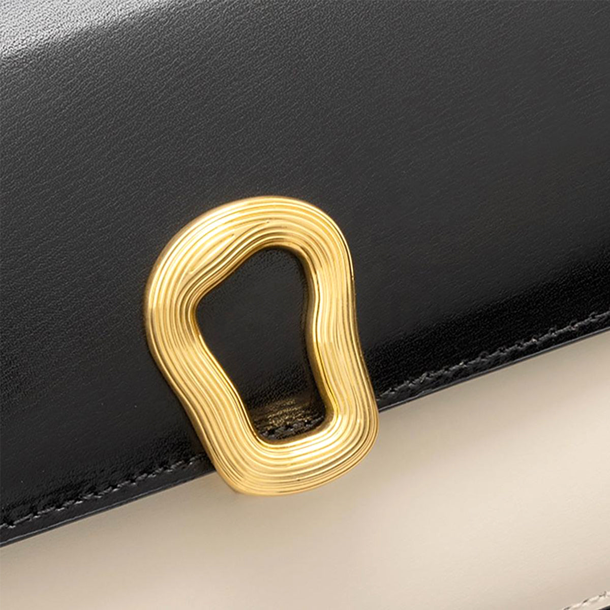 Color-Block Messenger Crossbody Bag