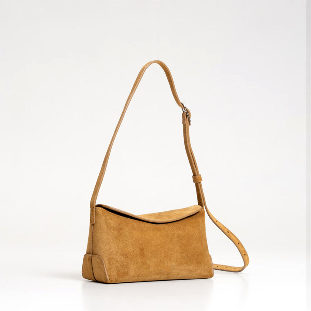 Trendy Suede PU Crossbody Bag