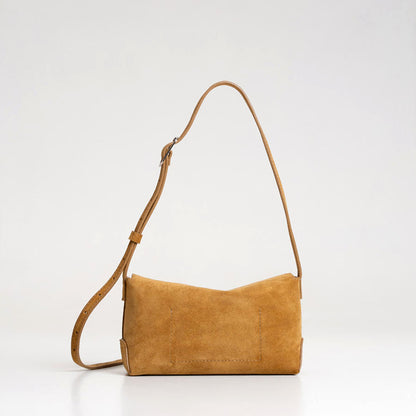 Trendy Suede PU Crossbody Bag