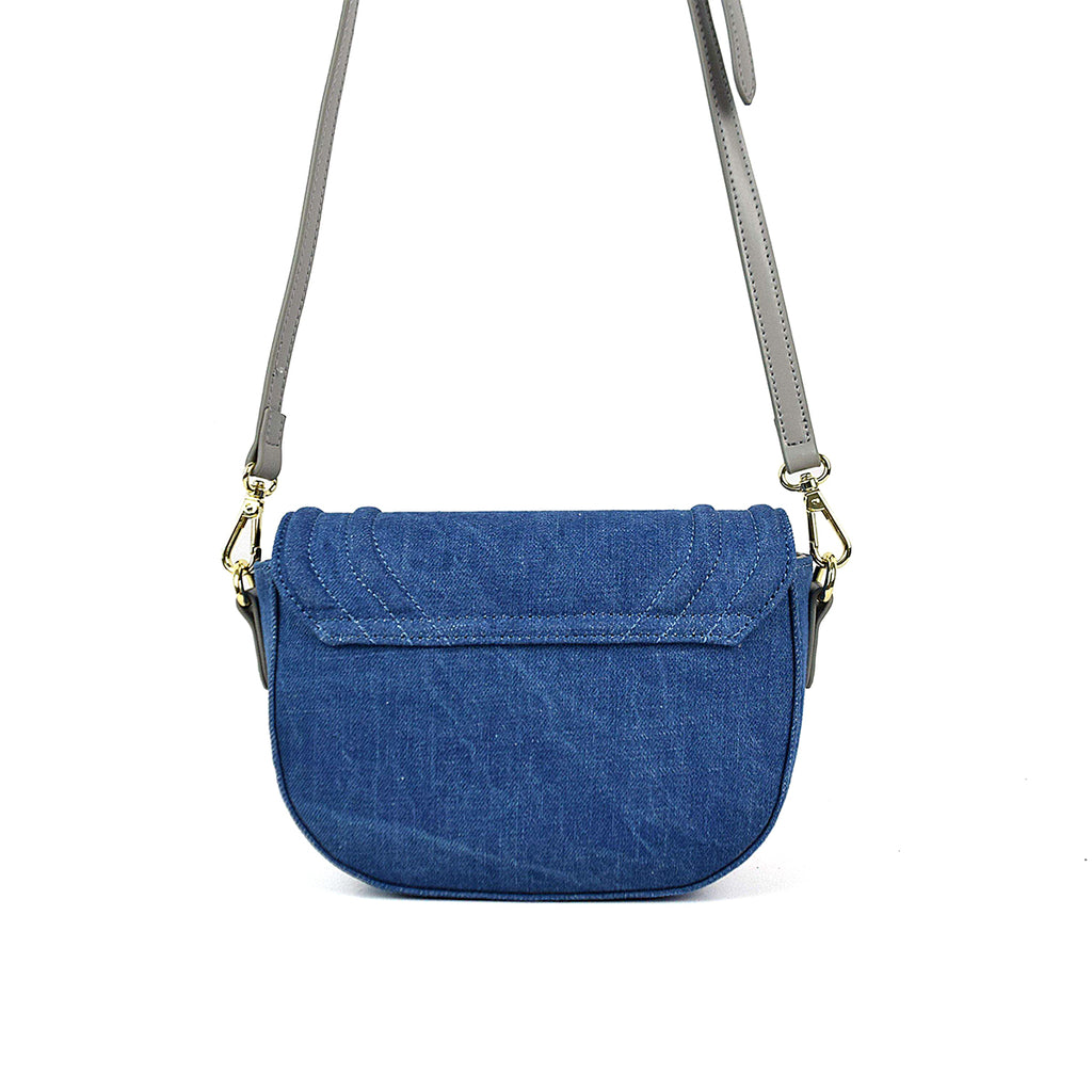 Denim Saddle Bag