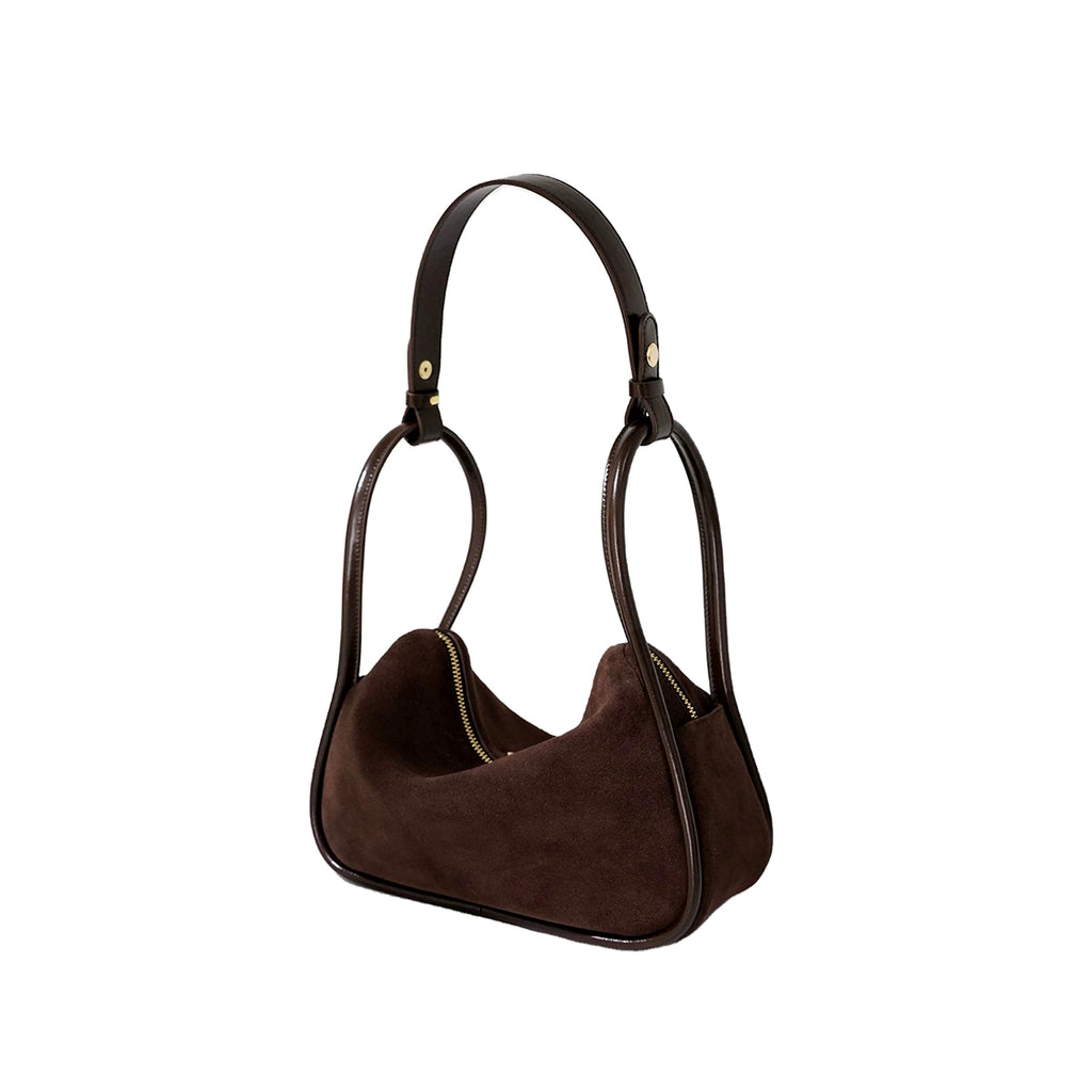Suede Genuine Leather Shoulder Bag