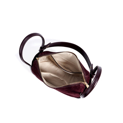 Suede Genuine Leather Shoulder Bag