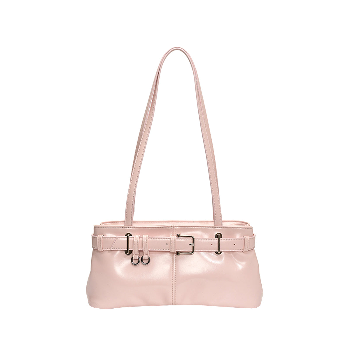 Solid Color Minimalist Shoulder Bag