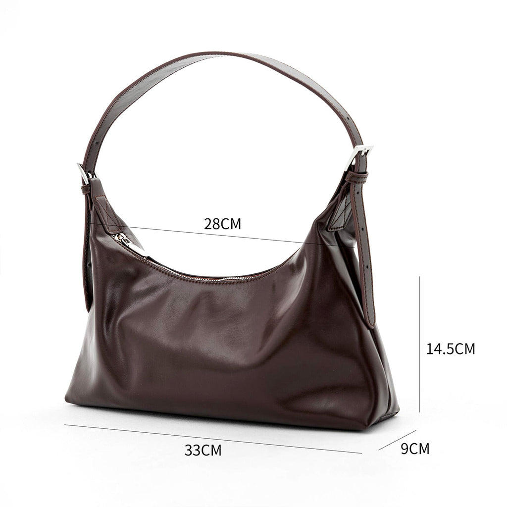 Vintage Large-Capacity Underarm Bag