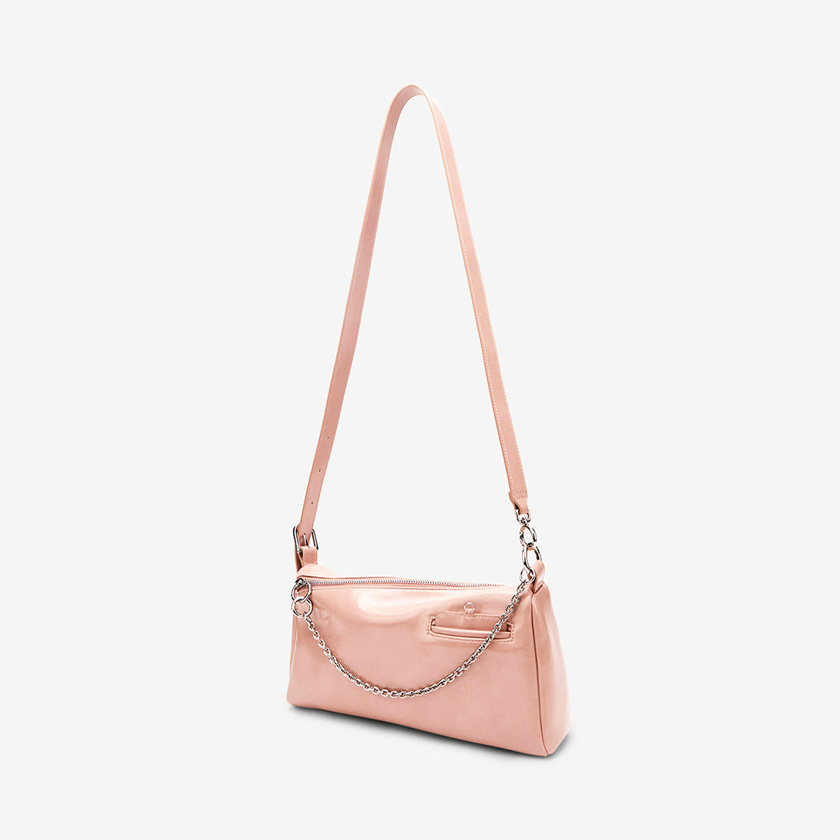 Minimalist Shiny PU Underarm Bag