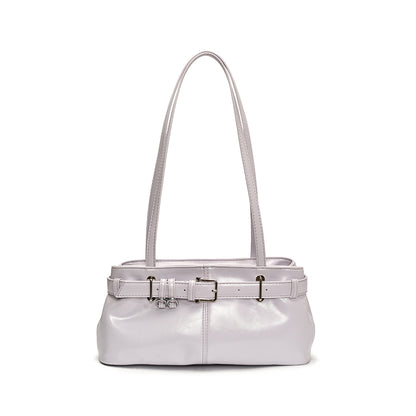 Solid Color Minimalist Shoulder Bag