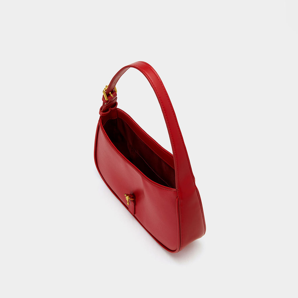 Classic Red Shoulder Bag