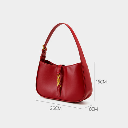 Classic Red Shoulder Bag