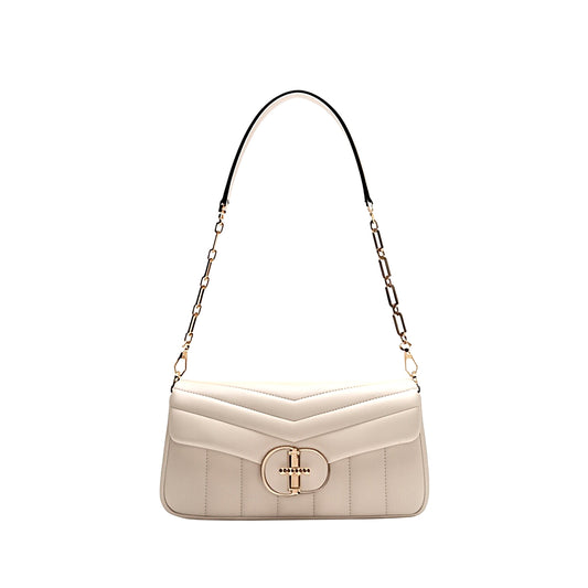 Elegant Metal Chain Underarm Bag