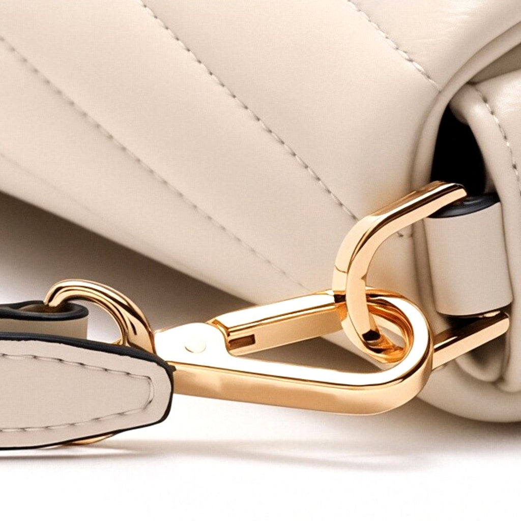 Elegant Metal Chain Underarm Bag